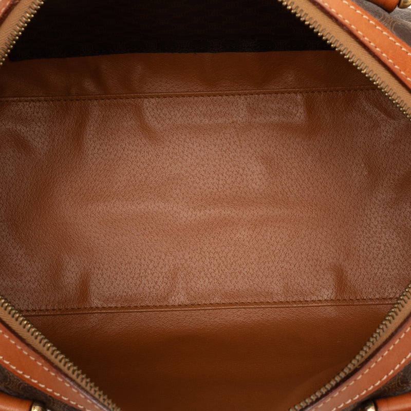 Macadam Coated Canvas Boston Bag - Image 4