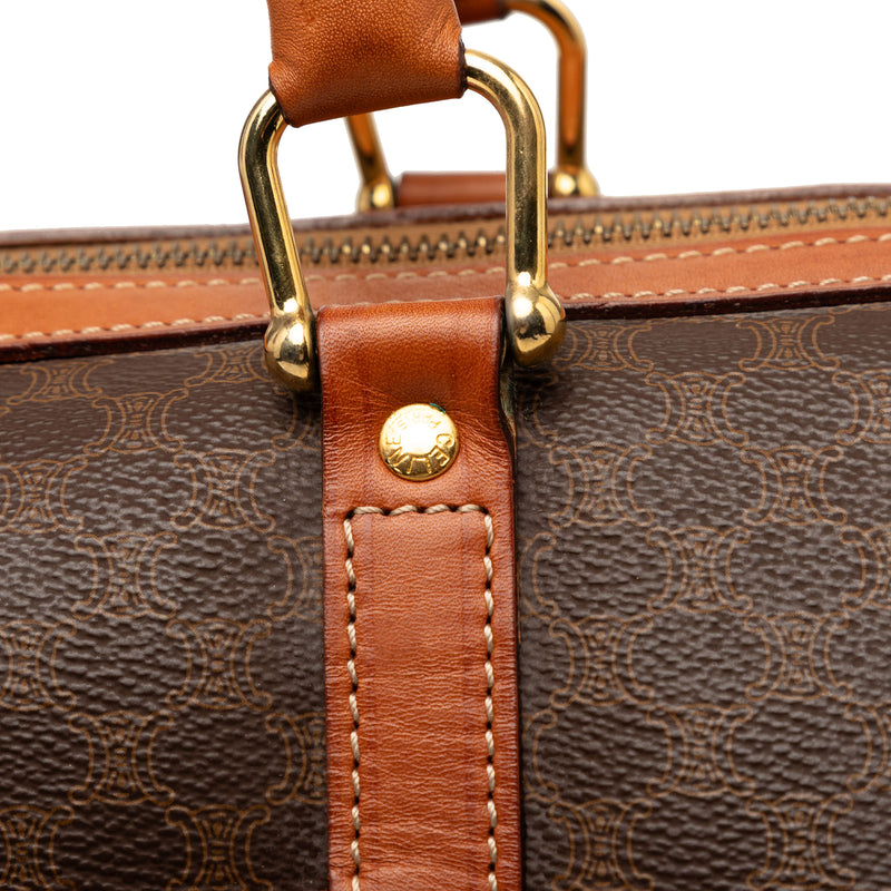 Macadam Coated Canvas Boston Bag - Image 6