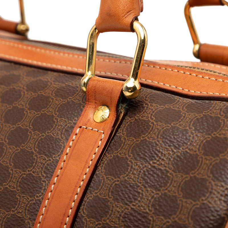 Macadam Coated Canvas Boston Bag - Image 7