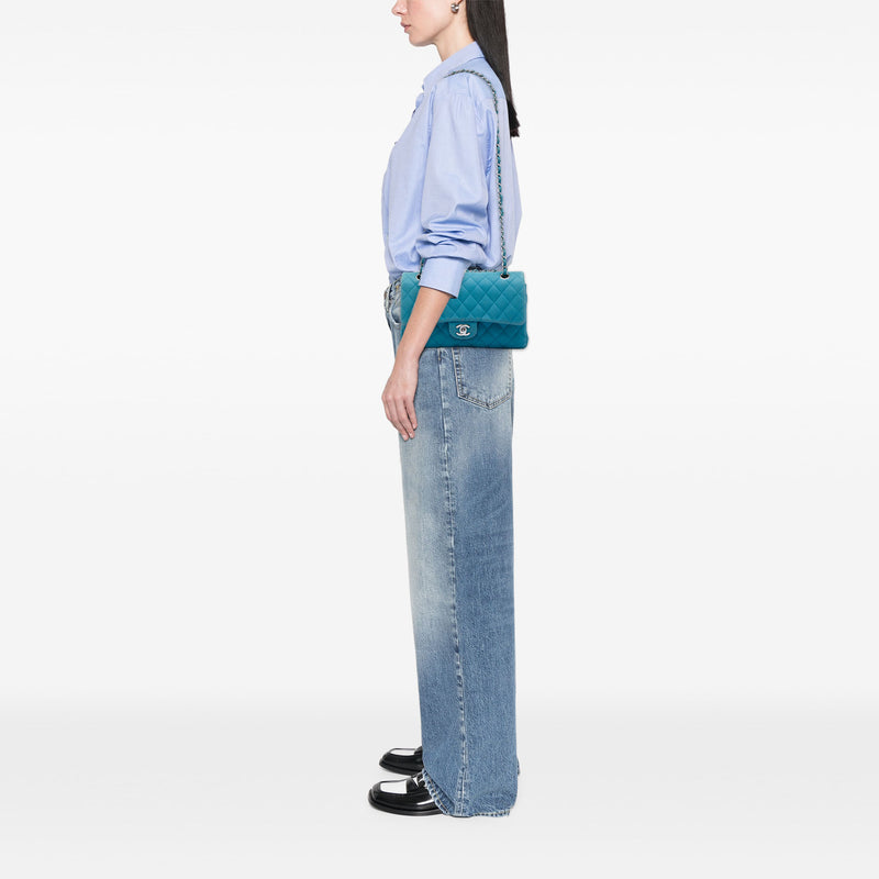 Medium Classic Caviar Double Flap - Image 5