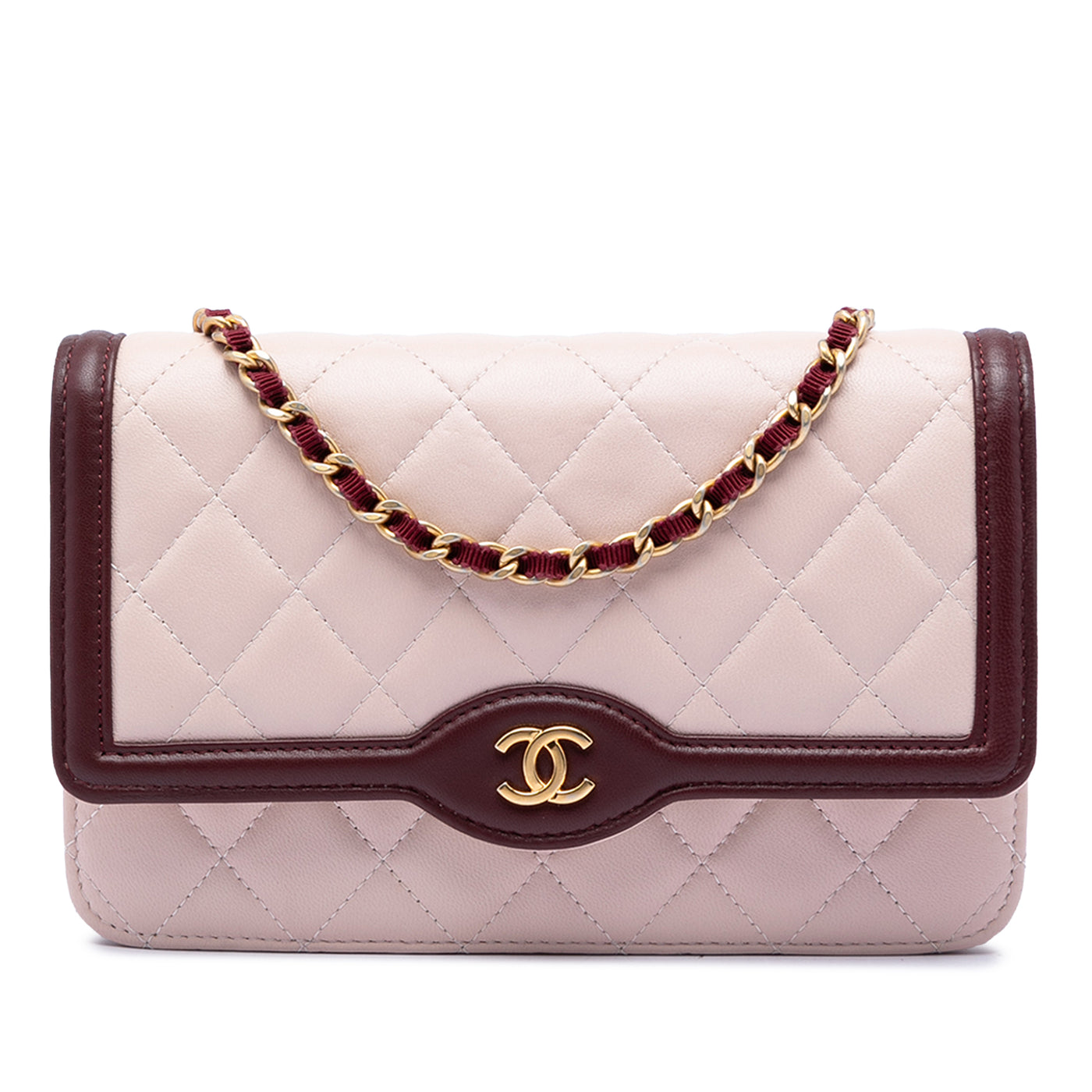 Mini Quilted Lambskin Two Tone Day Flap - Image 1