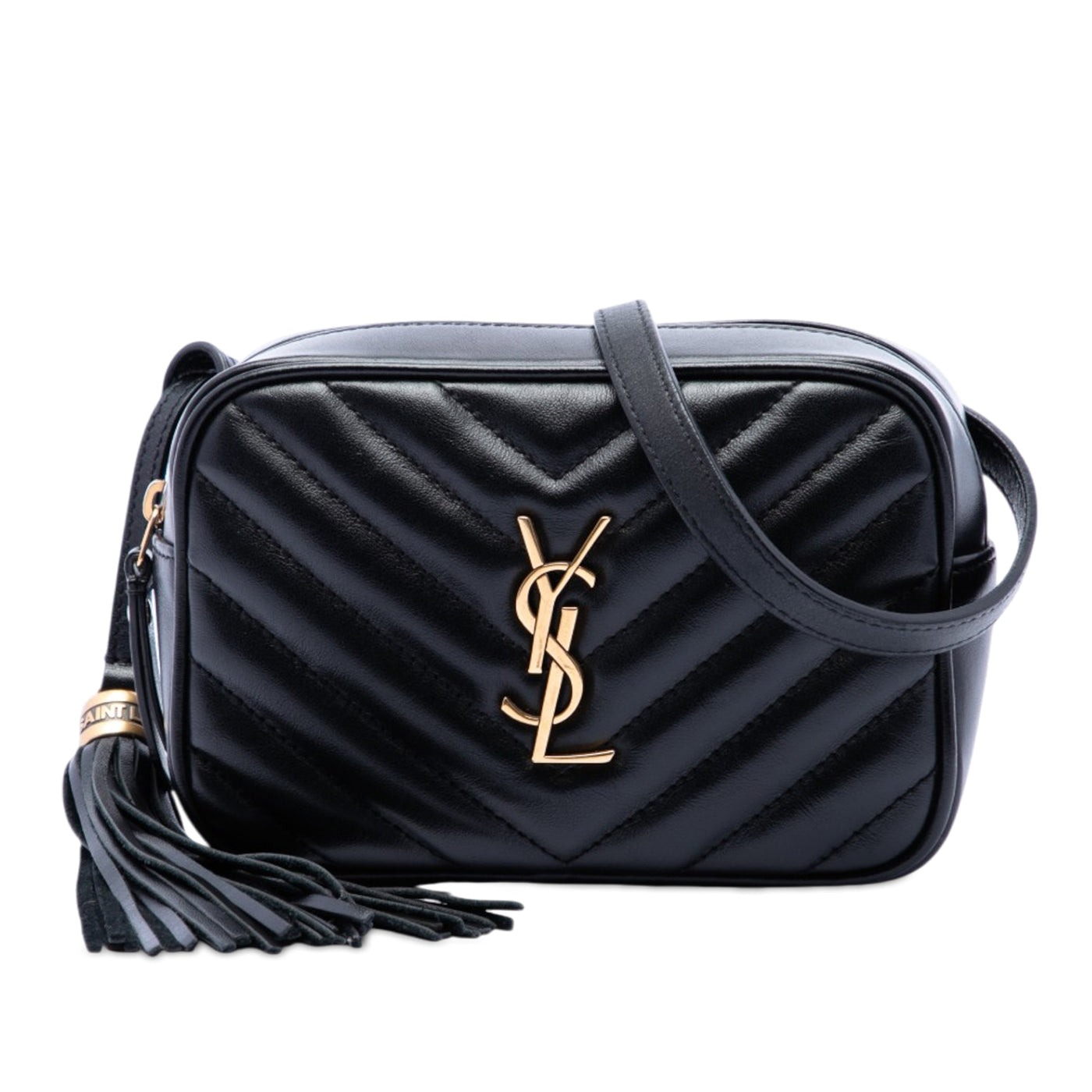 Mini Matelasse Calfskin Monogram Lou Tassel Camera Bag - Image 1