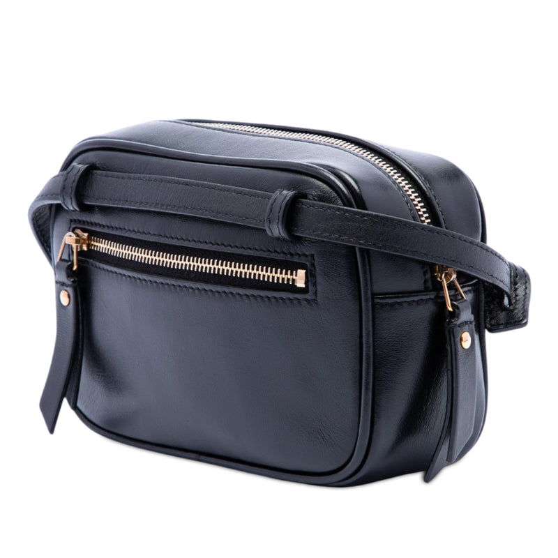 Mini Matelasse Calfskin Monogram Lou Tassel Camera Bag - Image 2
