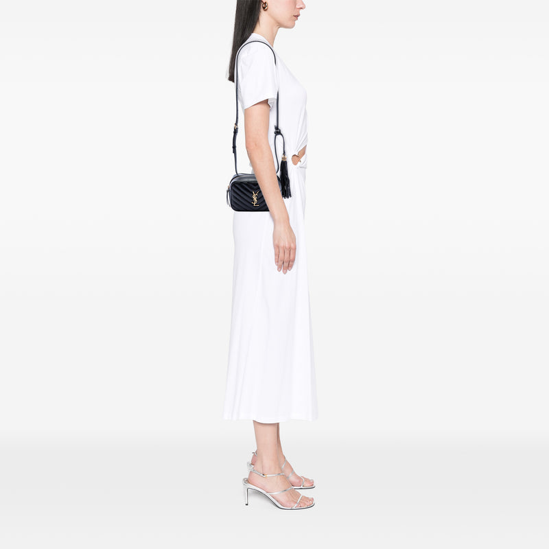 Mini Matelasse Calfskin Monogram Lou Tassel Camera Bag - Image 6