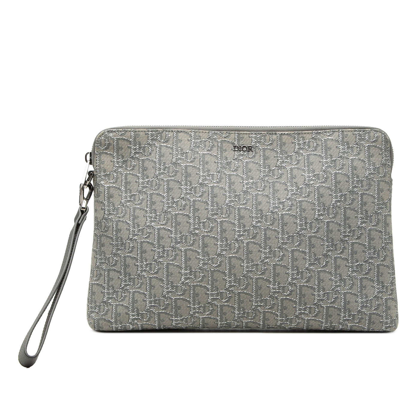 Oblique Canvas A4 Zipped Pouch - Image 1