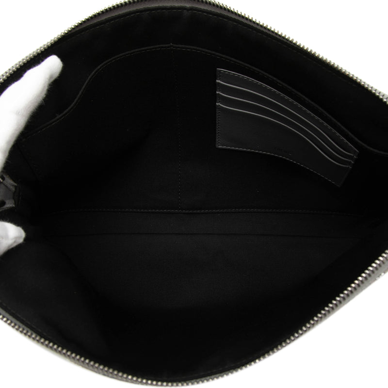 Oblique Canvas A4 Zipped Pouch - Image 4
