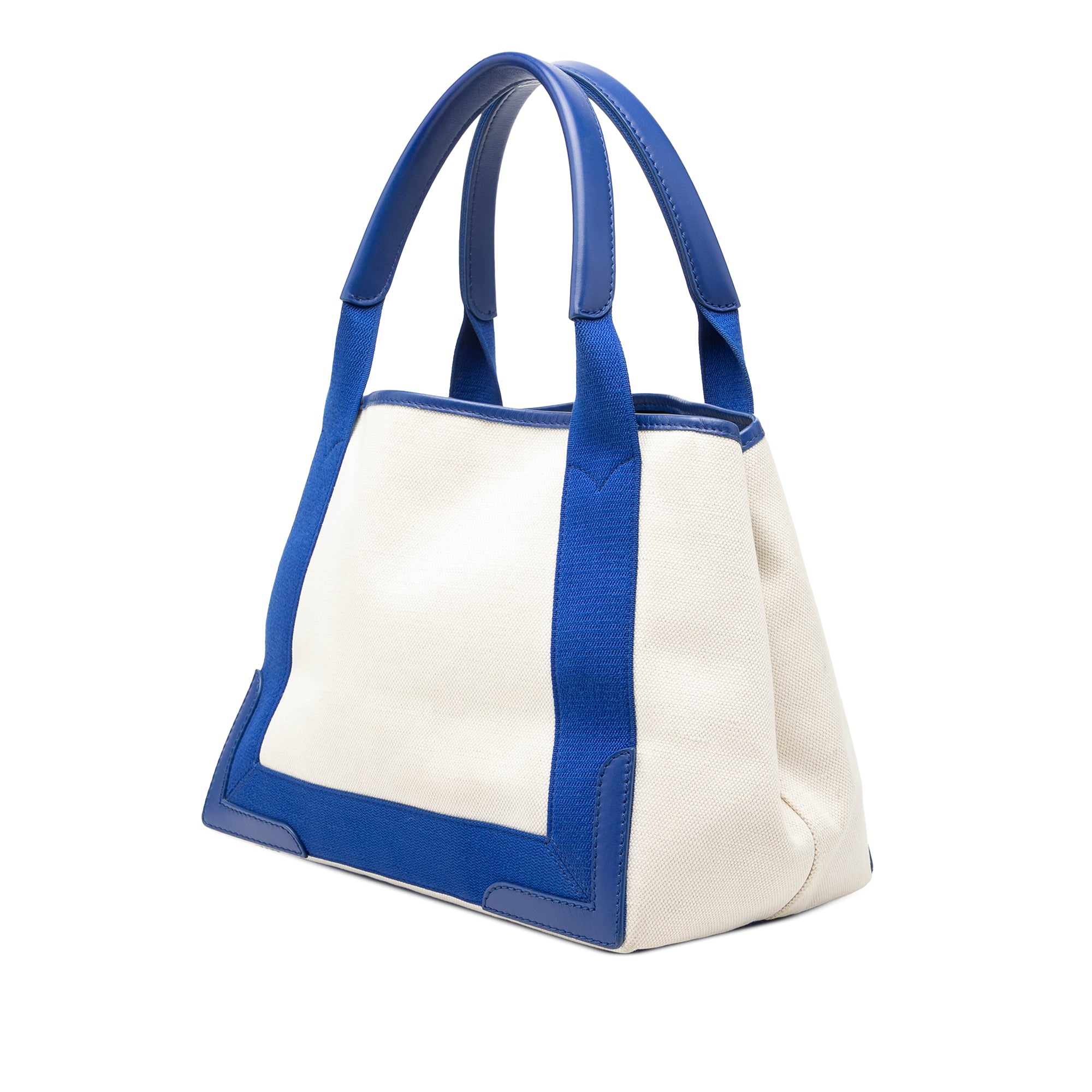 Canvas Navy Cabas S Tote - Image 2