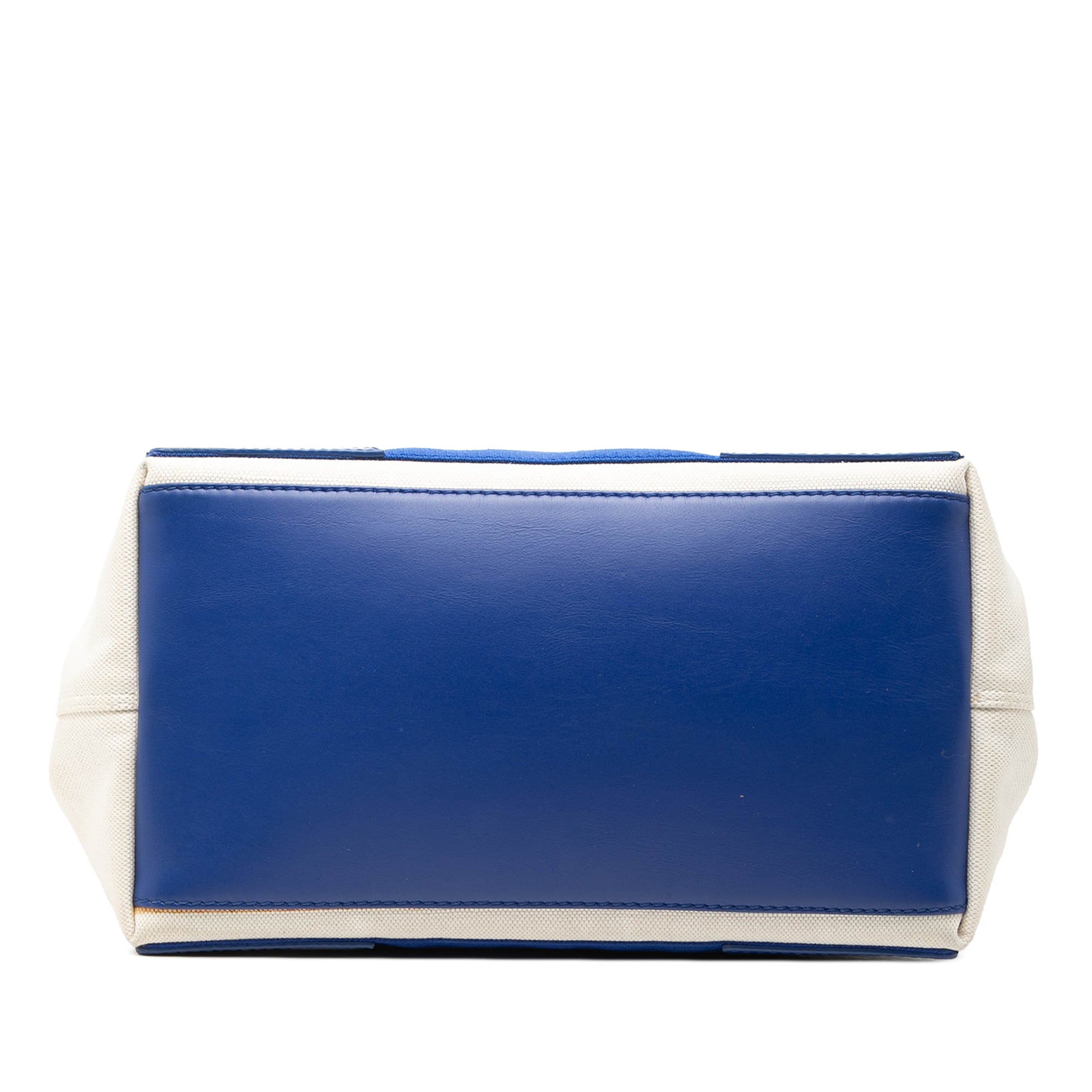 Canvas Navy Cabas S Tote - Image 3