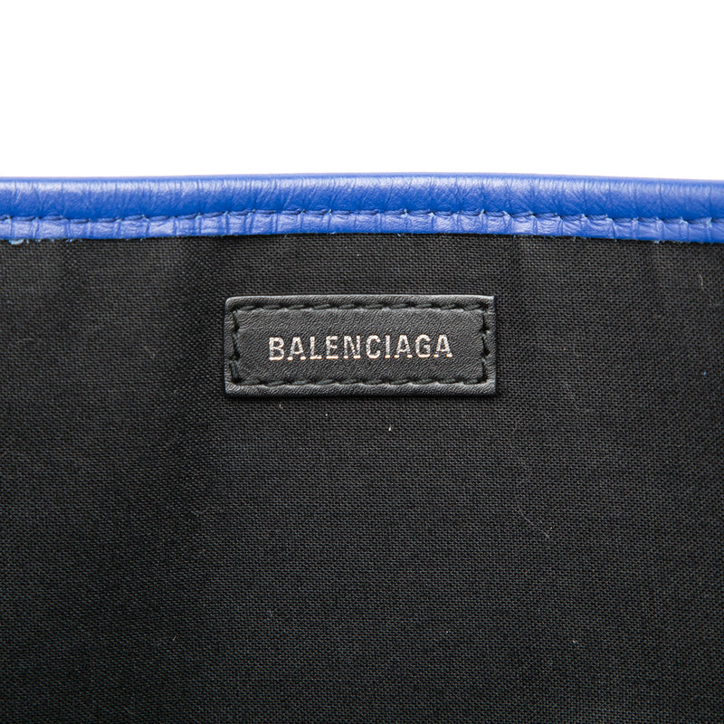 Canvas Navy Cabas S Tote - Image 5