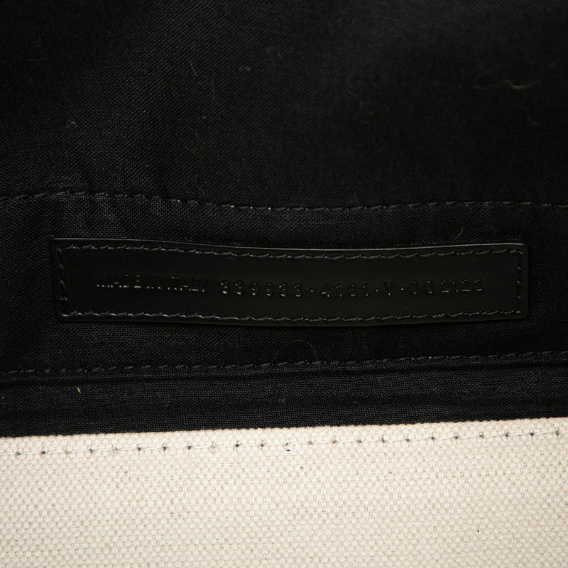 Canvas Navy Cabas S Tote - Image 6