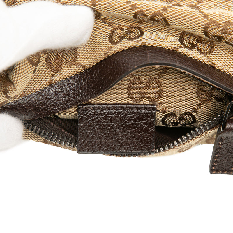 GG Canvas Web Double Pocket Belt Bag - Image 5