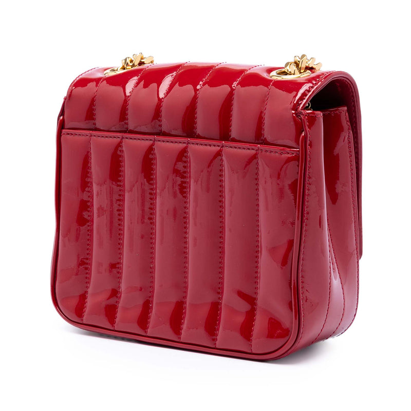 Small Patent Monogram Vicky Chain Bag - Image 2
