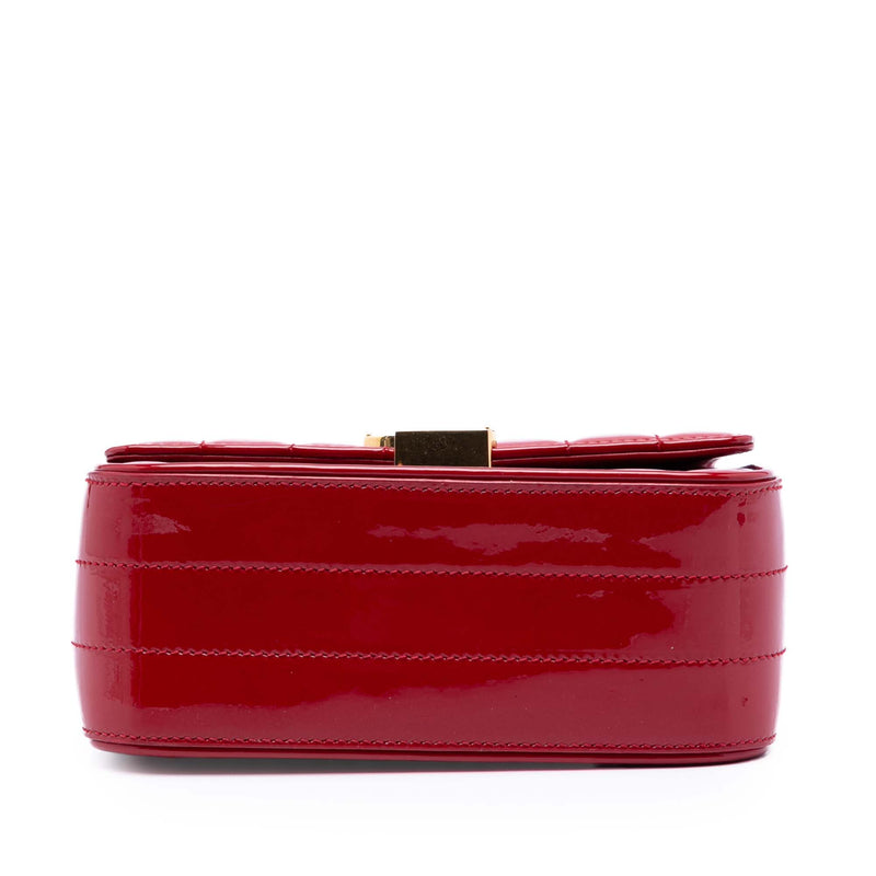 Small Patent Monogram Vicky Chain Bag - Image 3