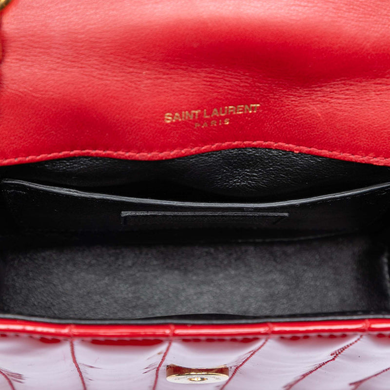 Small Patent Monogram Vicky Chain Bag - Image 4