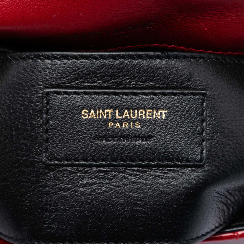 Small Patent Monogram Vicky Chain Bag - Image 5