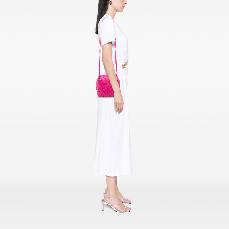 Nappa Intrecciato Cube Crossbody - Image 7