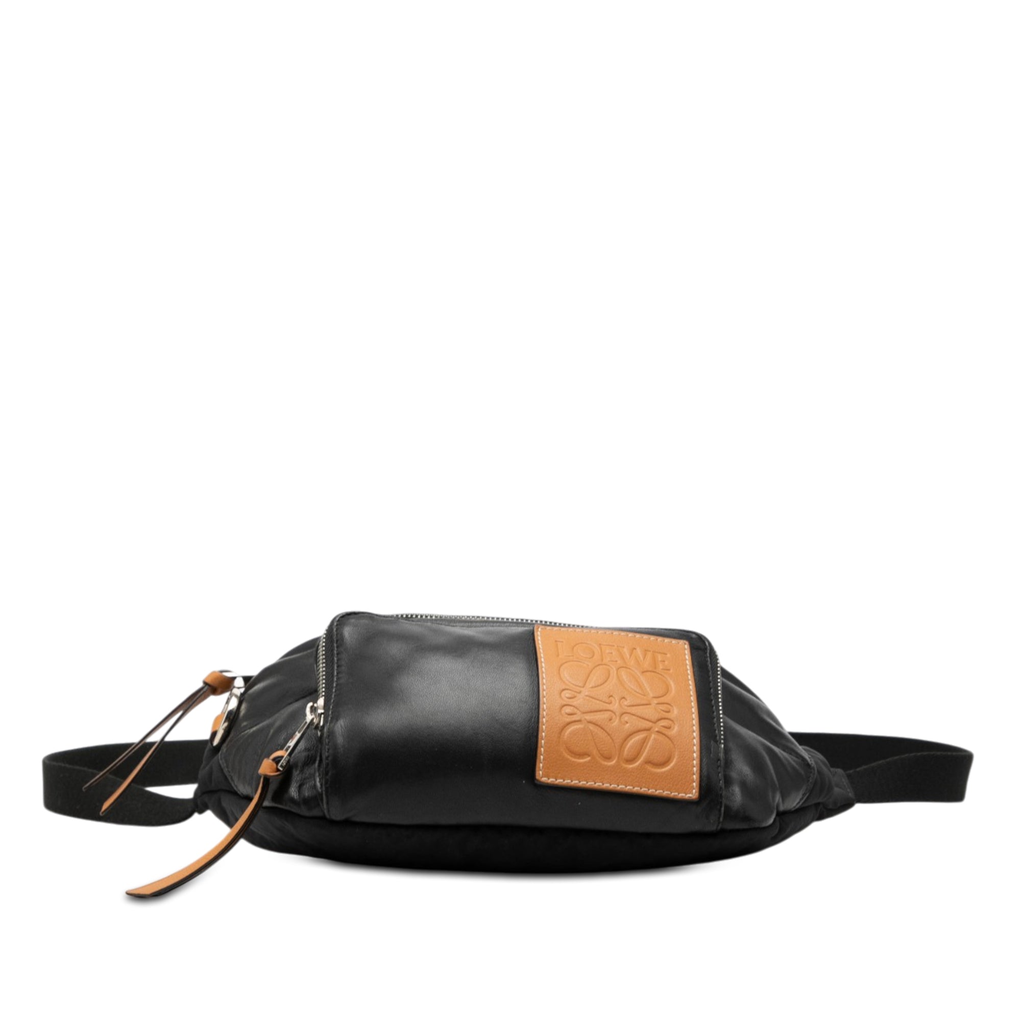 Nappa Anagram Puffy Belt Bag - Image 3