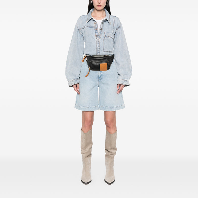 Nappa Anagram Puffy Belt Bag - Image 9