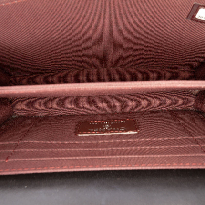 Mini CC Lambskin Wallet on Chain - Image 4