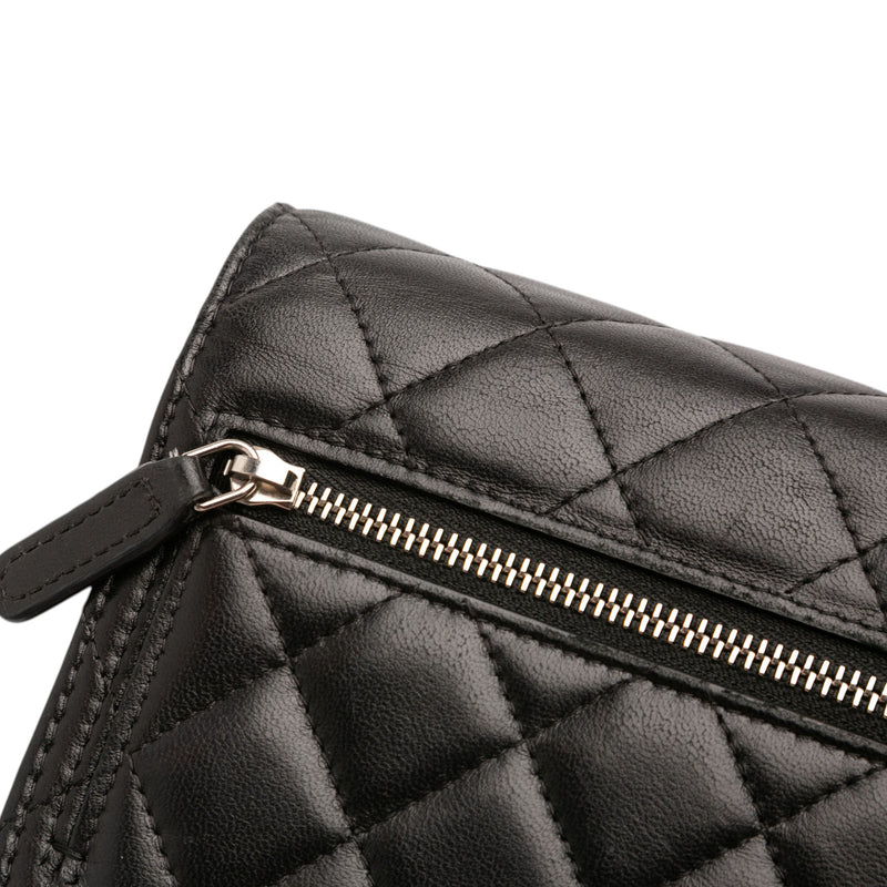 Mini CC Lambskin Wallet on Chain - Image 7