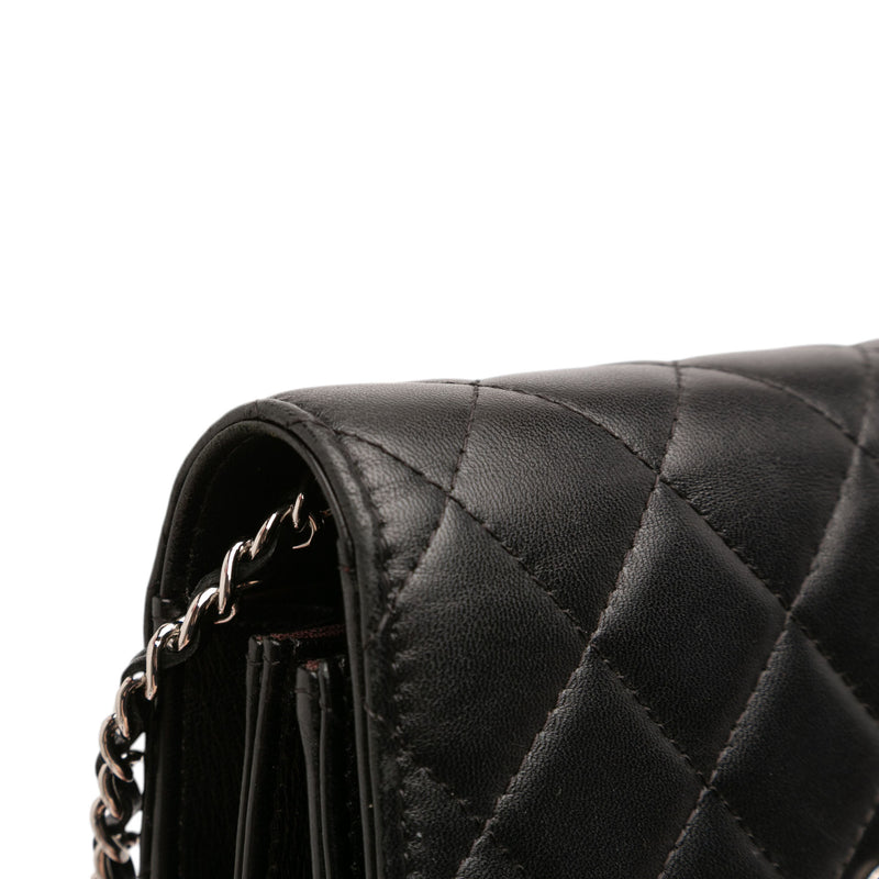 Mini CC Lambskin Wallet on Chain - Image 8