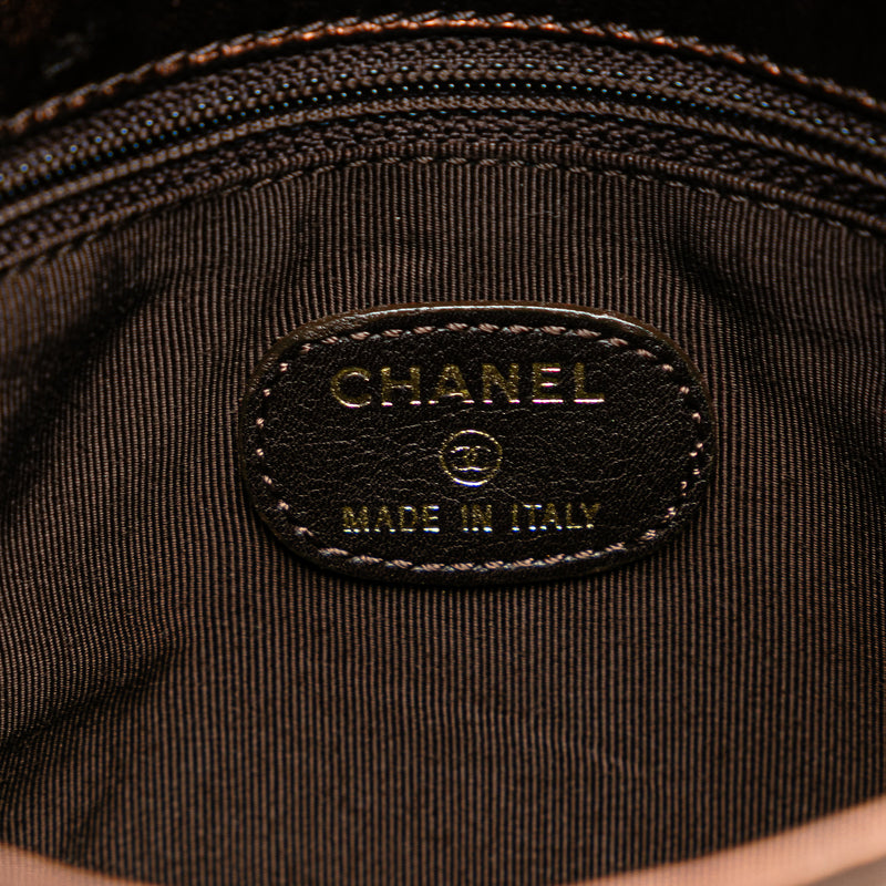 Metallic Lambskin Flap Crossbody - Image 5