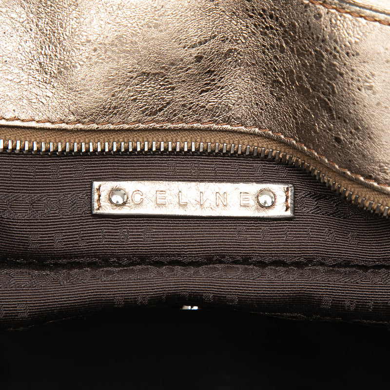 Metallic Calfskin Bittersweet Hobo - Image 5