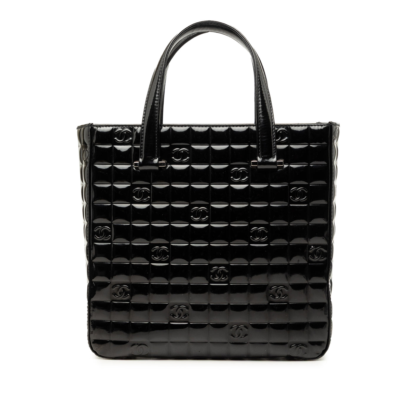 CC Chocolate Bar Patent Tote - Image 1