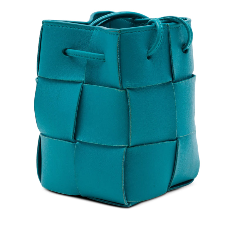 Mini Nappa Maxi Intrecciato Cassette Bucket Bag - Image 2