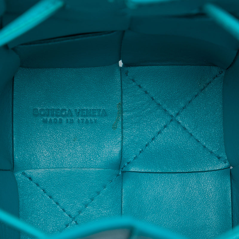 Mini Nappa Maxi Intrecciato Cassette Bucket Bag - Image 4
