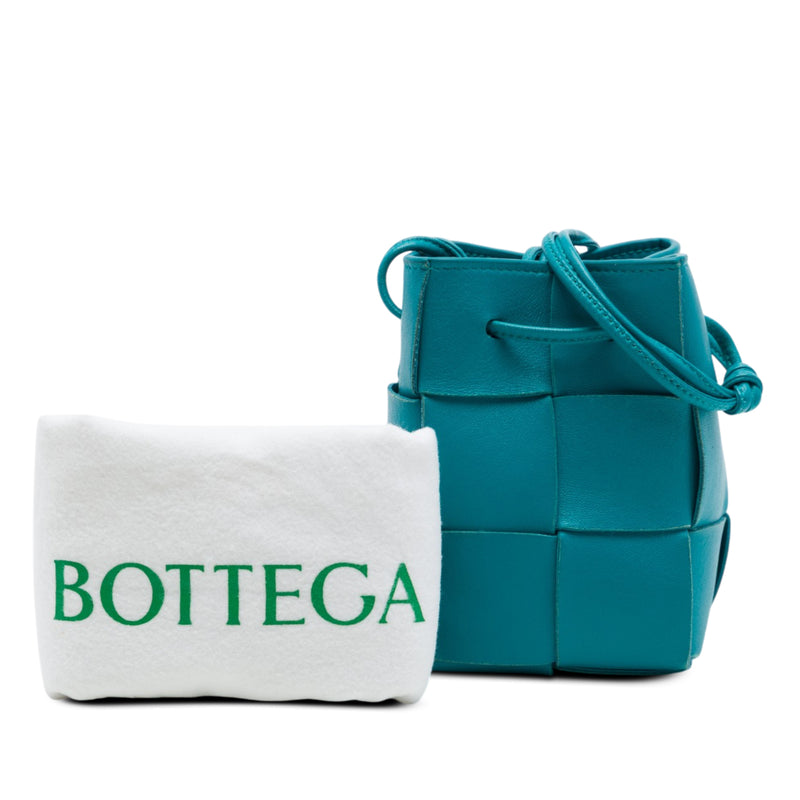 Mini Nappa Maxi Intrecciato Cassette Bucket Bag - Image 7