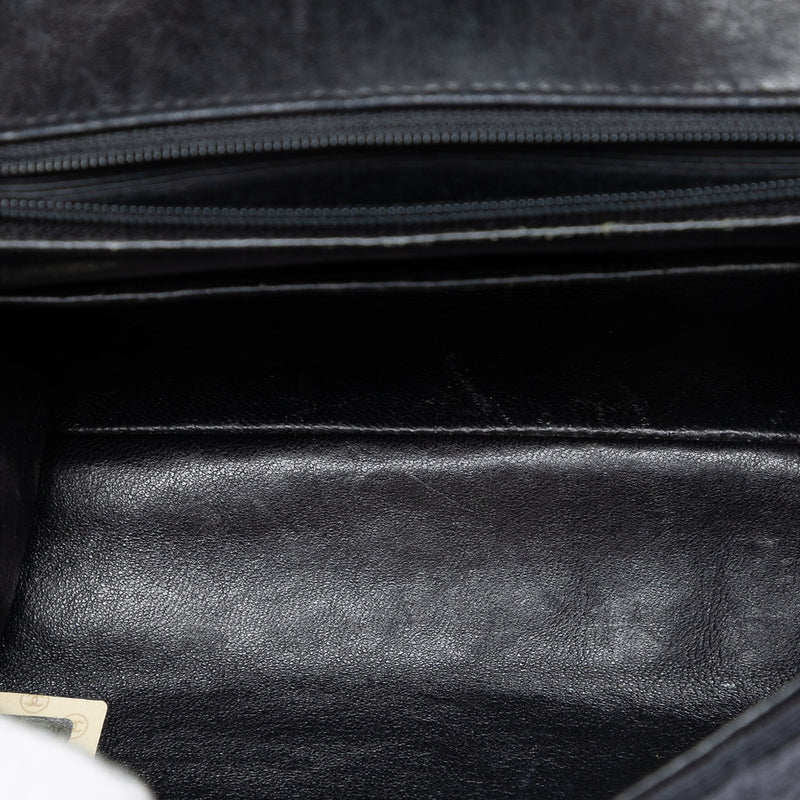 CC Vertical Quilted Nylon Grosgrain Single Flap - Image 4