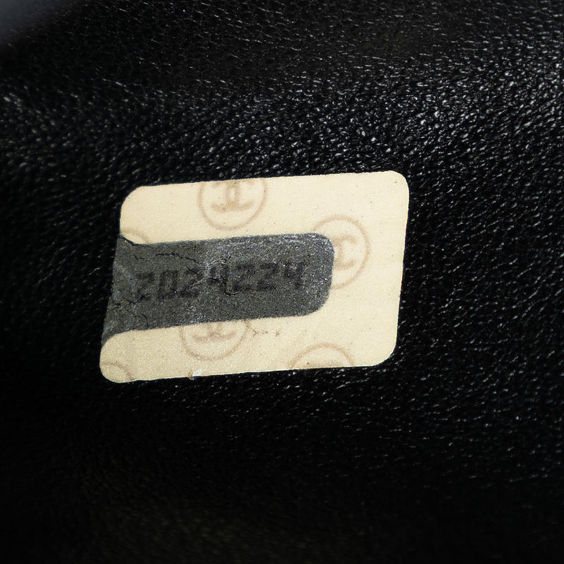 CC Vertical Quilted Nylon Grosgrain Single Flap - Image 6
