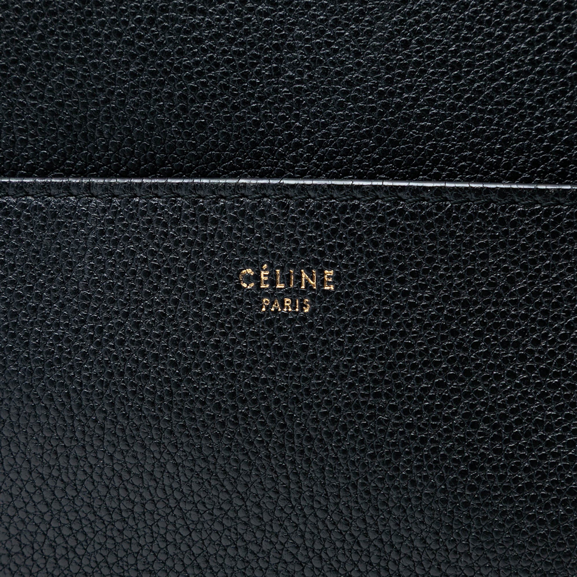 Medium Leather Seau Sangle Bucket Bag - Image 5