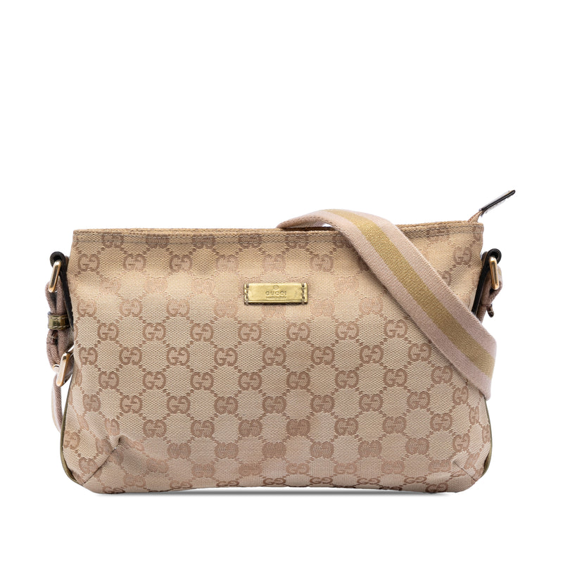 GG Canvas Web Crossbody