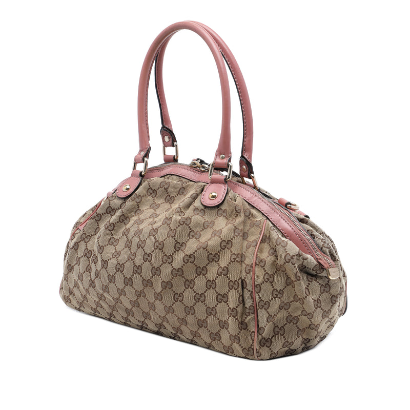 GG Canvas Sukey Satchel - Image 2