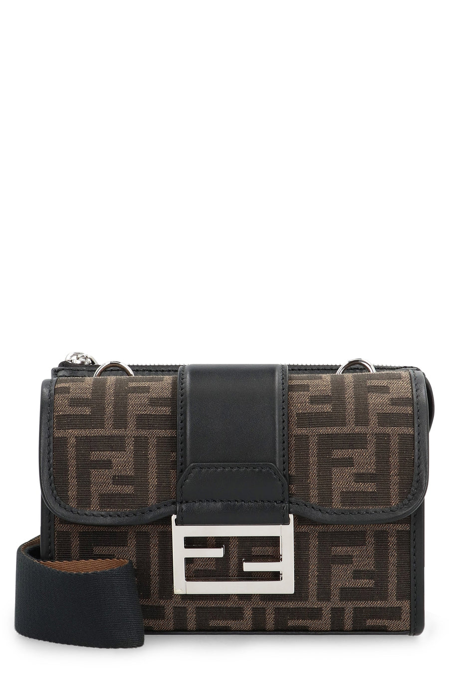 Fendi Shoulder Bag — Brown Polyurethane
