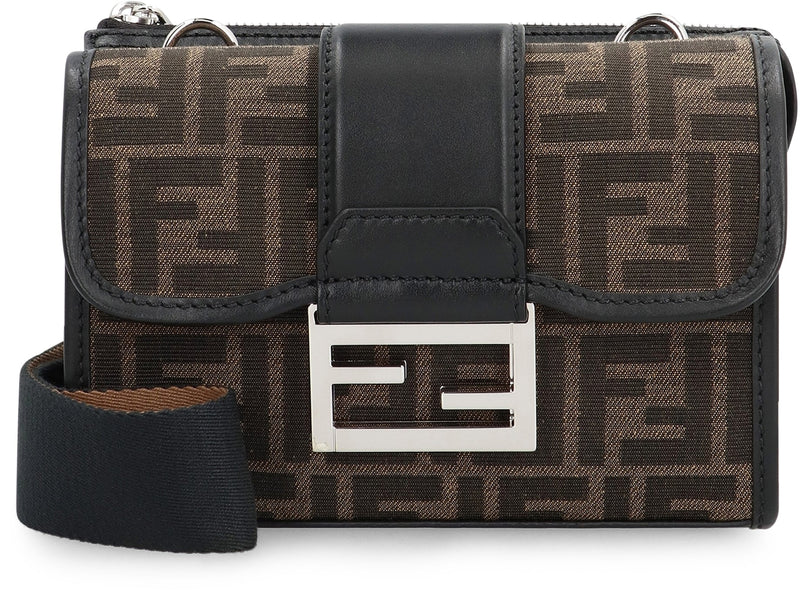 Fendi Shoulder Bag — Brown Polyurethane