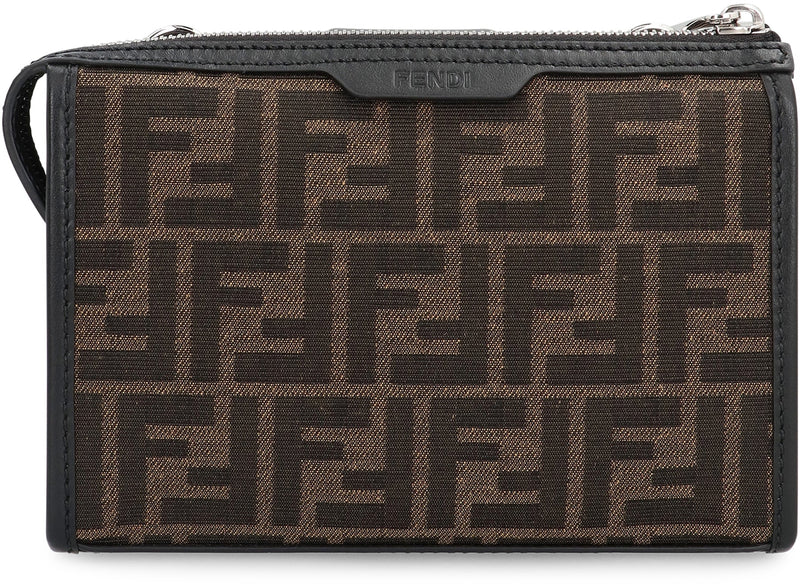 Fendi Shoulder Bag — Brown Polyurethane