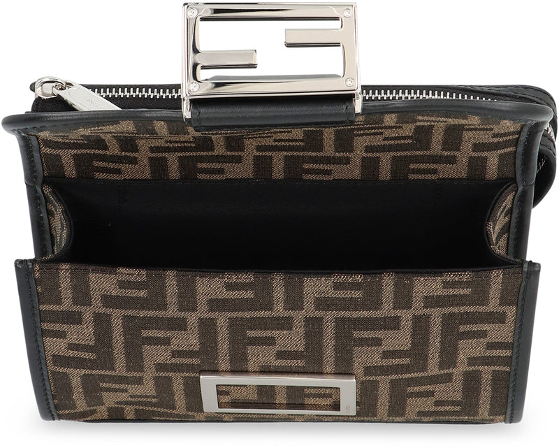 Fendi Shoulder Bag — Brown Polyurethane
