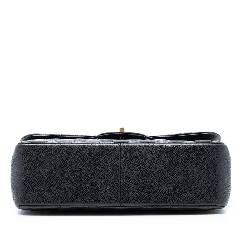 Jumbo Classic Caviar Double Flap - Image 3