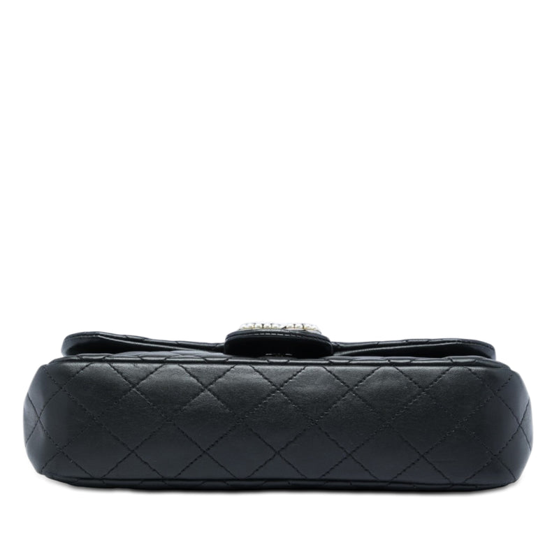 Medium Quilted Lambskin Westminster Pearl Flap - Image 3