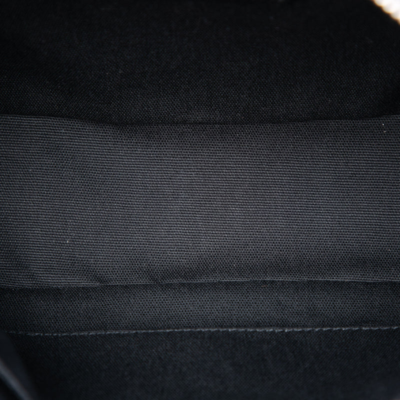Crocodile Embossed Leather Camp Camera Bag - Image 4