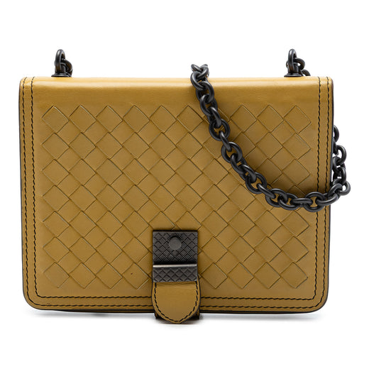 Small Nappa Intrecciato Runway Shoulder Bag - Image 1