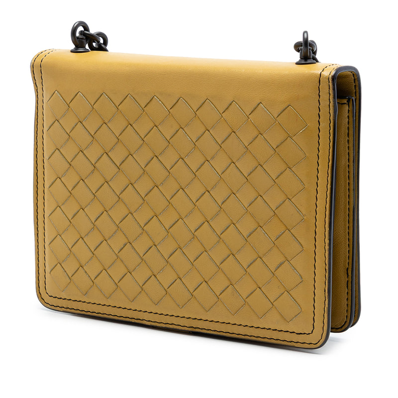 Small Nappa Intrecciato Runway Shoulder Bag - Image 2