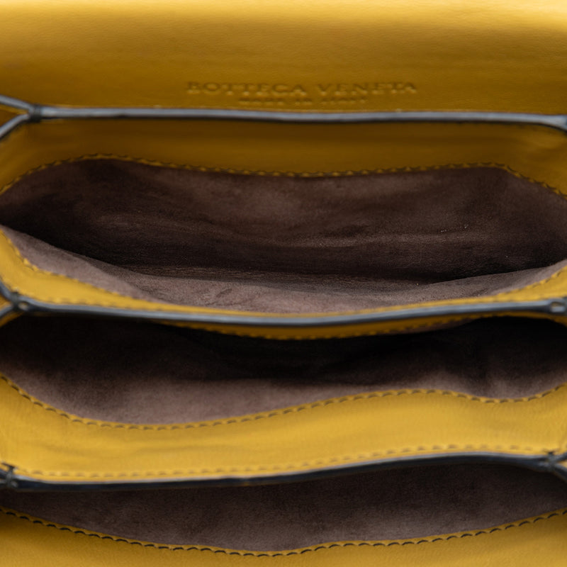 Small Nappa Intrecciato Runway Shoulder Bag - Image 4