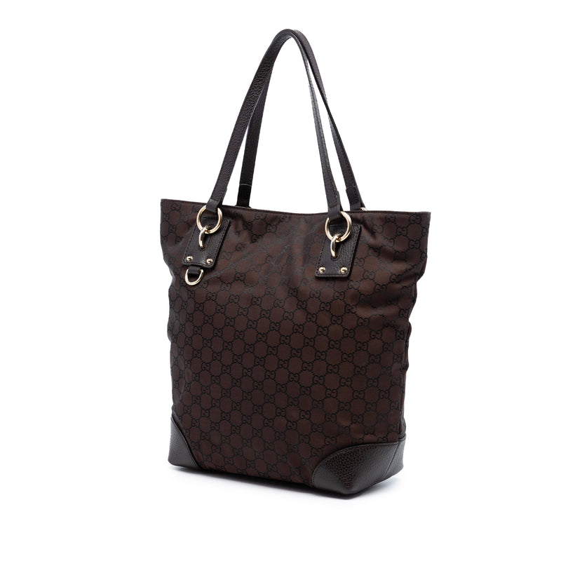 GG Nylon Vertical Charm Tote - Image 2