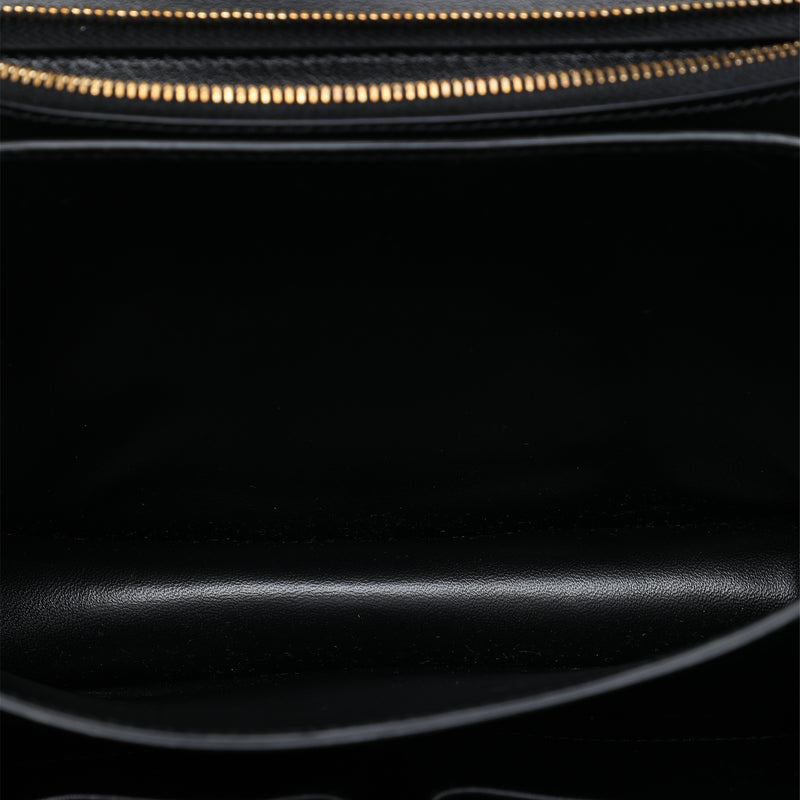 Medium Calfskin and Leopard Print Pony Hair Classic Box - Image 4