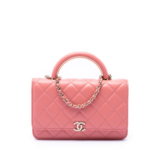 Mini Rectangular Lambskin Paris Le19M Charming Top Handle Flap - Image 1