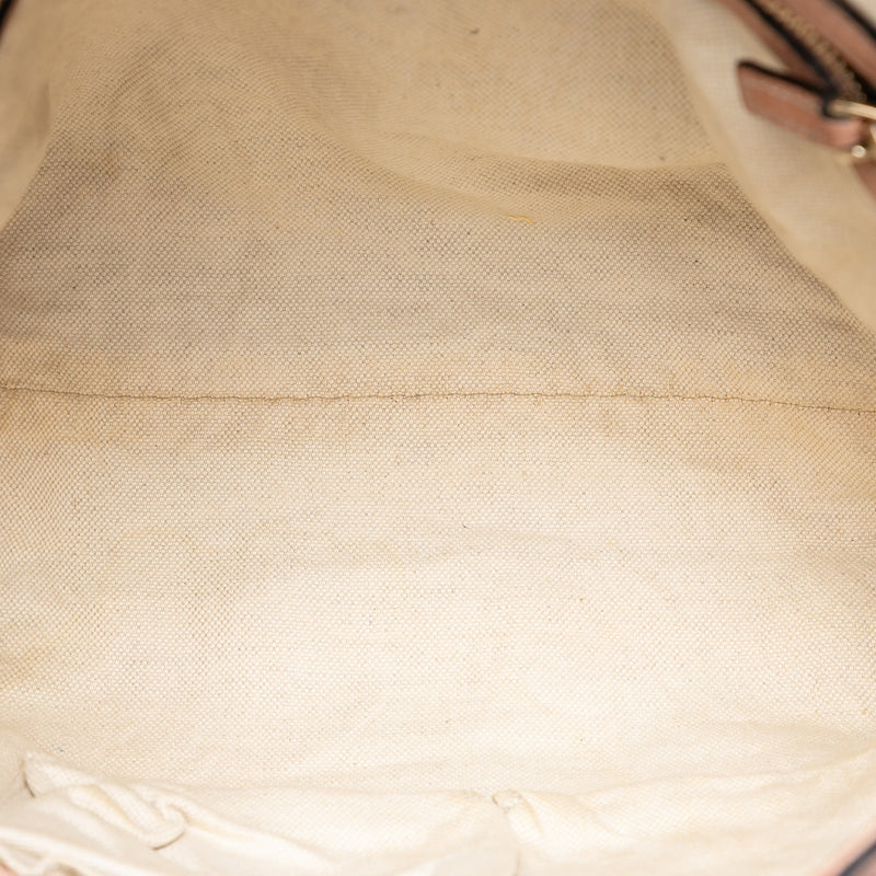 GG Canvas Bella Flap Satchel - Image 4